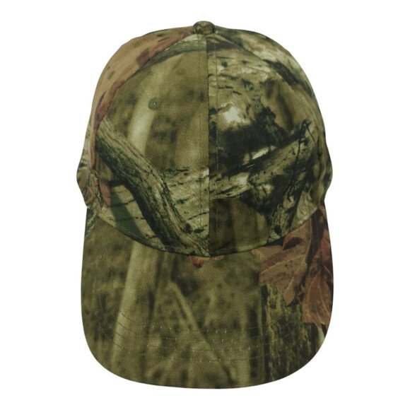 Camouflage Hunting Strapback Cap Trucker Baseball Hat Fall Outdoor Camo - Picture 1 of 12